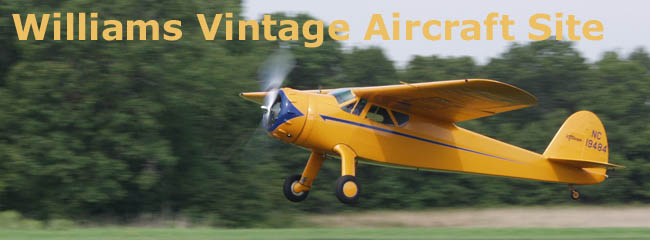 Williams Vintage Aircraft Site