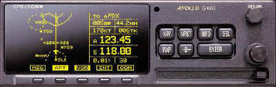 Apollo GX60 GPS Map/COM