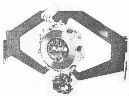 Attaching Or Removing Induction Housing From Assembly Plate Stand