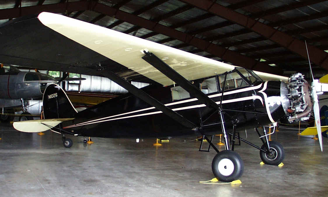 Stinson SM-8A at the Pioneer Airport